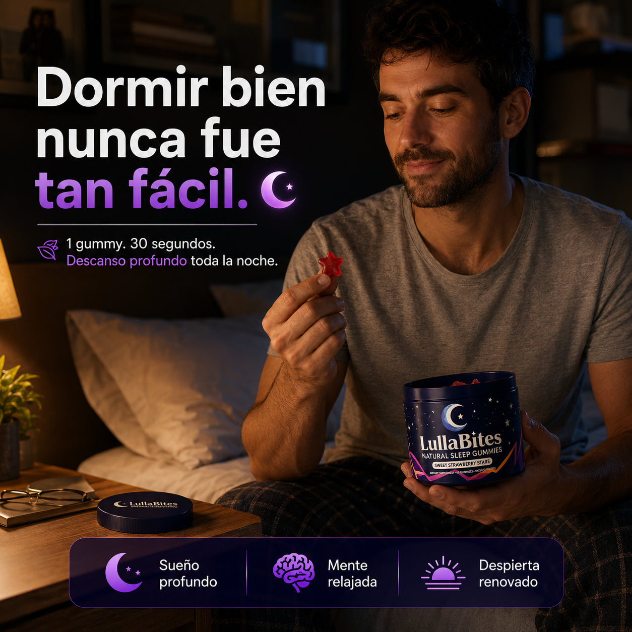 LullaBites™ Sleep Gummies | Porque Dormir Bien Cambia Cómo Vives Cada Día