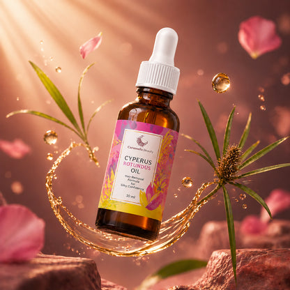 CYPERUS ROTUNDUS OIL 60ml: Tratamiento natural anti vello sin irritación🪒💖