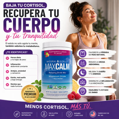 MAX CALM: Deja De Luchar Contra Tu Propio Cuerpo. 🤍