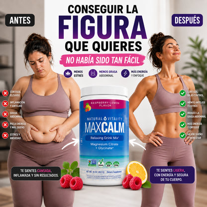 MAX CALM: Deja De Luchar Contra Tu Propio Cuerpo. 🤍