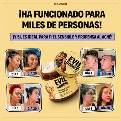 SEBO DE RES ORIGINAL EVIL GOODS®: Para La Piel Que Ya Lo Intentó Todo ✨