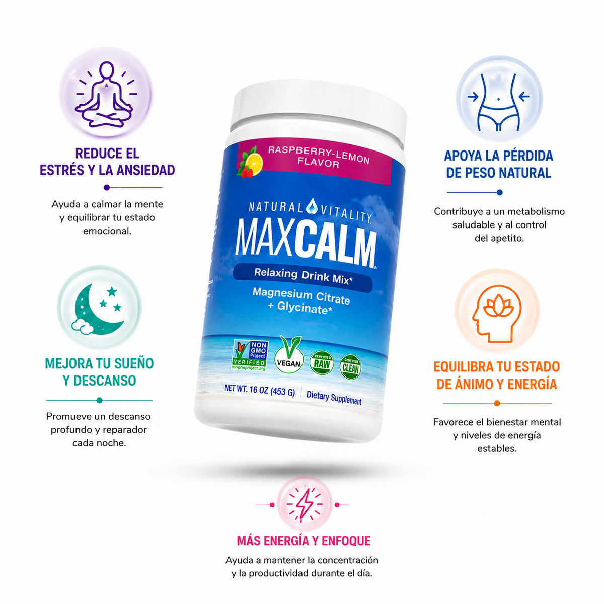 Calm Max MAX CALM: Deja De Luchar Contra Tu Propio Cuerpo. 🤍 – KOVA.COL