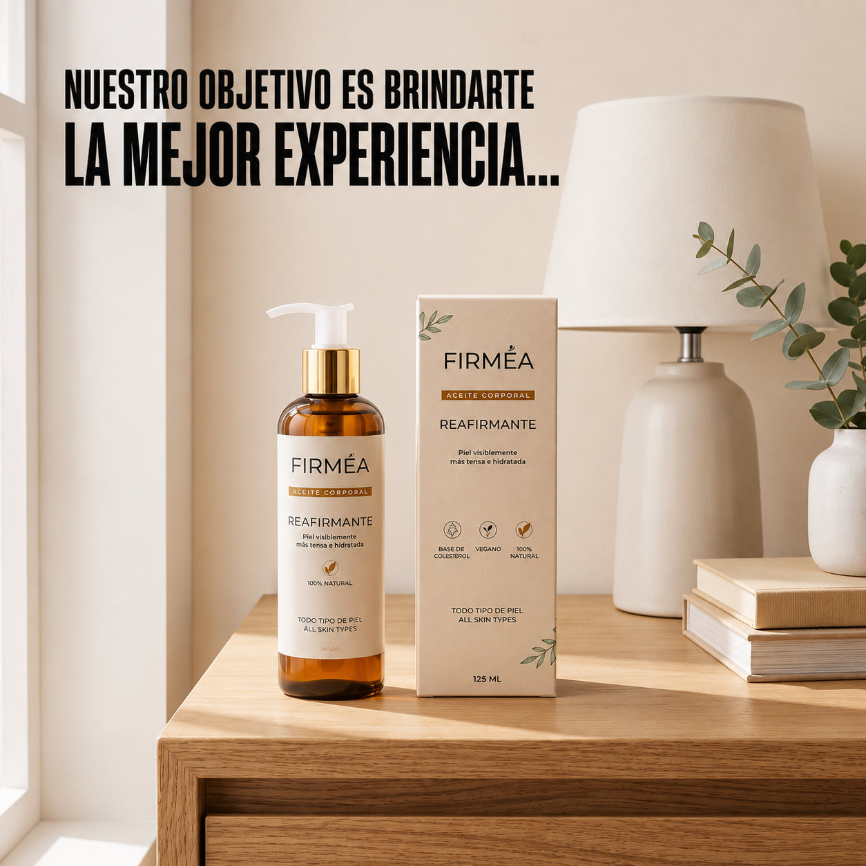 Aceite Corporal Reafirmante - Combate Celulitis, Flacidez y Arrugas