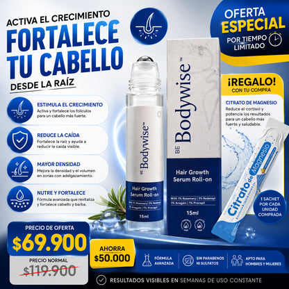 BODYWISE HAIR: Crecimiento Capilar Derma-Roller