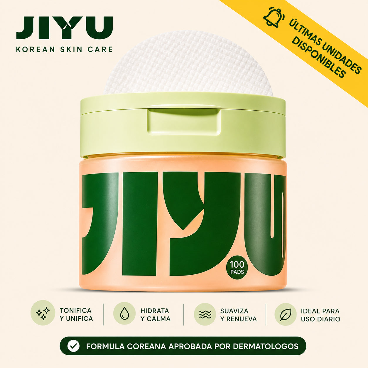 Jiyu Skin Tone Pads™: Ilumina las zonas que más escondes ✨🧡