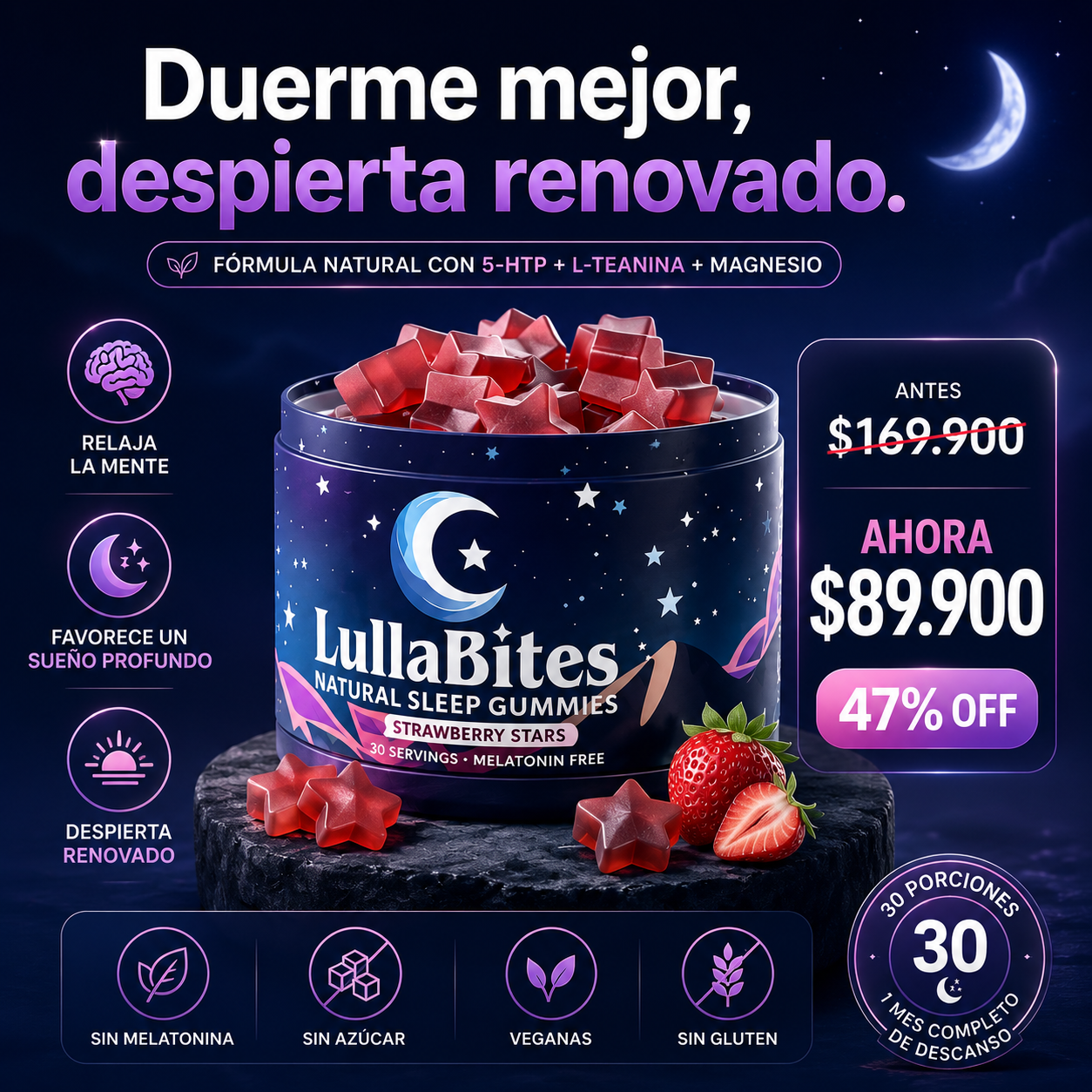 LullaBites™ Sleep Gummies | Porque Dormir Bien Cambia Cómo Vives Cada Día