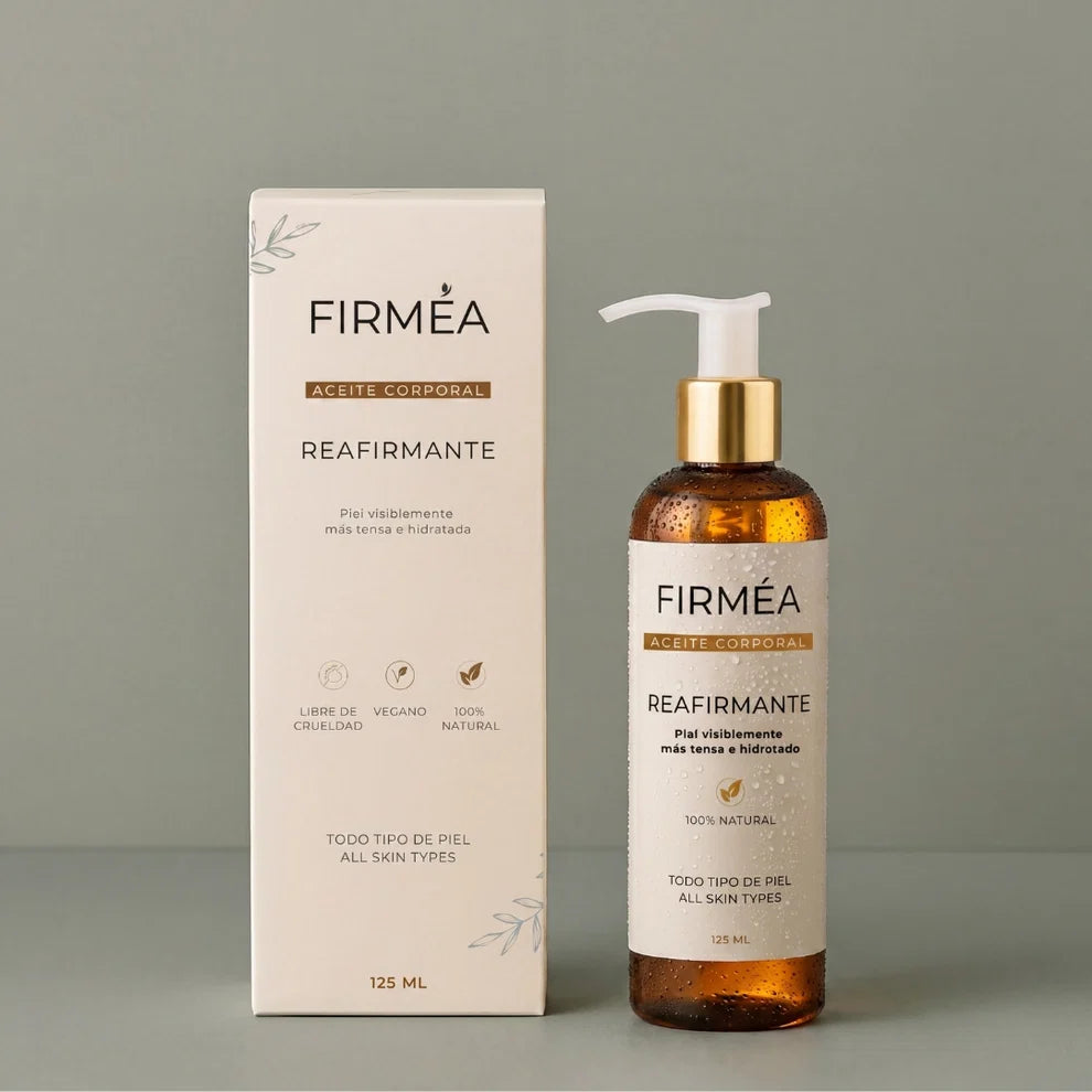 Aceite Corporal Reafirmante - Combate Celulitis, Flacidez y Arrugas